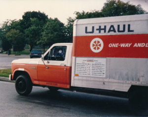 1988 - U-Haul. Rest stop somewhere between Detroit and St. Louis.