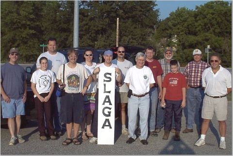 2002 - SLAGA group geocaching hunt
