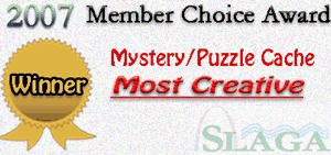 2007 - Example of SLAGA member award nominated geocaches