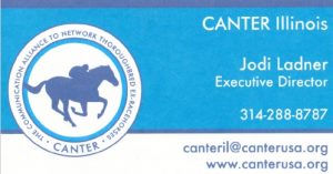 Business card of Jodi Ladner, CANTER Illinois
