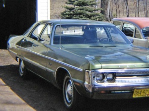 Plymouth Fury - Learned to drive in this car