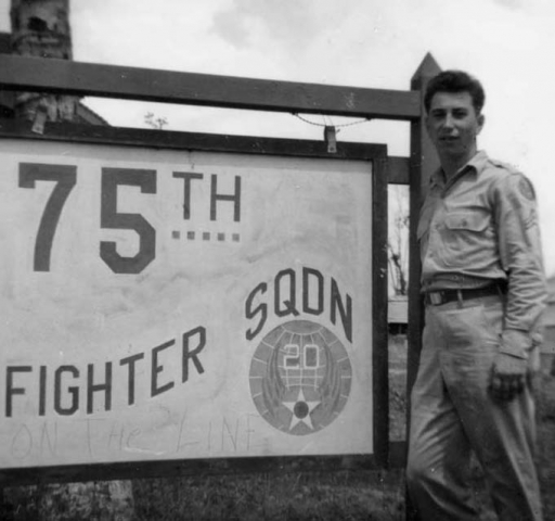 1949 - Guam - "This picture taken in front of my squadron orderly room"