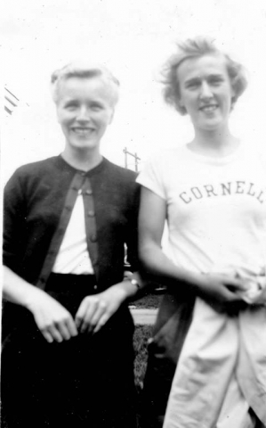 Karen Nielsen and Helga Koch (my mom).