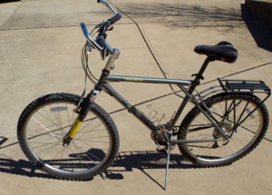 GT Tequesta mountain bike (After hybridizing)