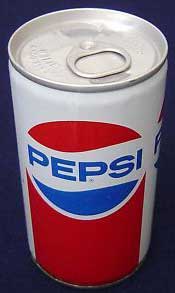 1970s pop (soda) can