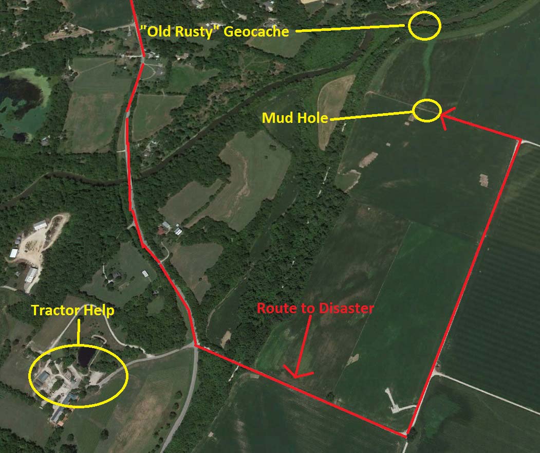 PaulzGeocachingMudHoleExperience