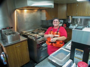 Cook in the galley