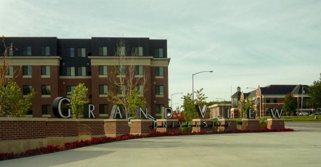 New courtyard area and dorms