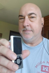 Listening to podcasts