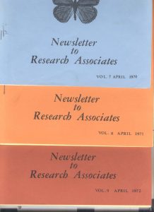 Research associate newsletters