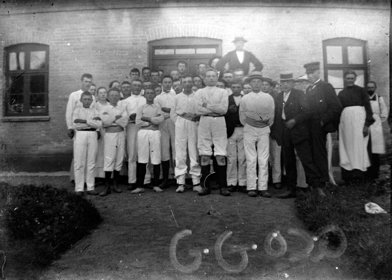 1900 "aughts". A school in Fredericia, Denmark. I do not know of its significance.