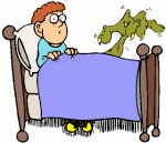 Monster under the bed