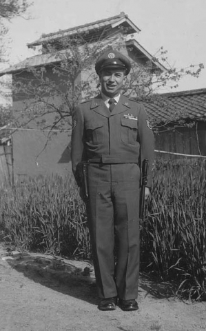 Arp, 1955 - "Our A.P., taken in our back yard"