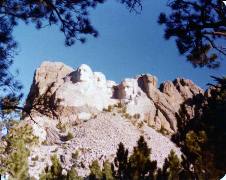 1978. Mt. Rushmore. South Dakota.