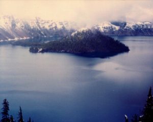 Crater Lake, Oregon. Awesome sight.