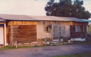 Trailer where Jean and I lived