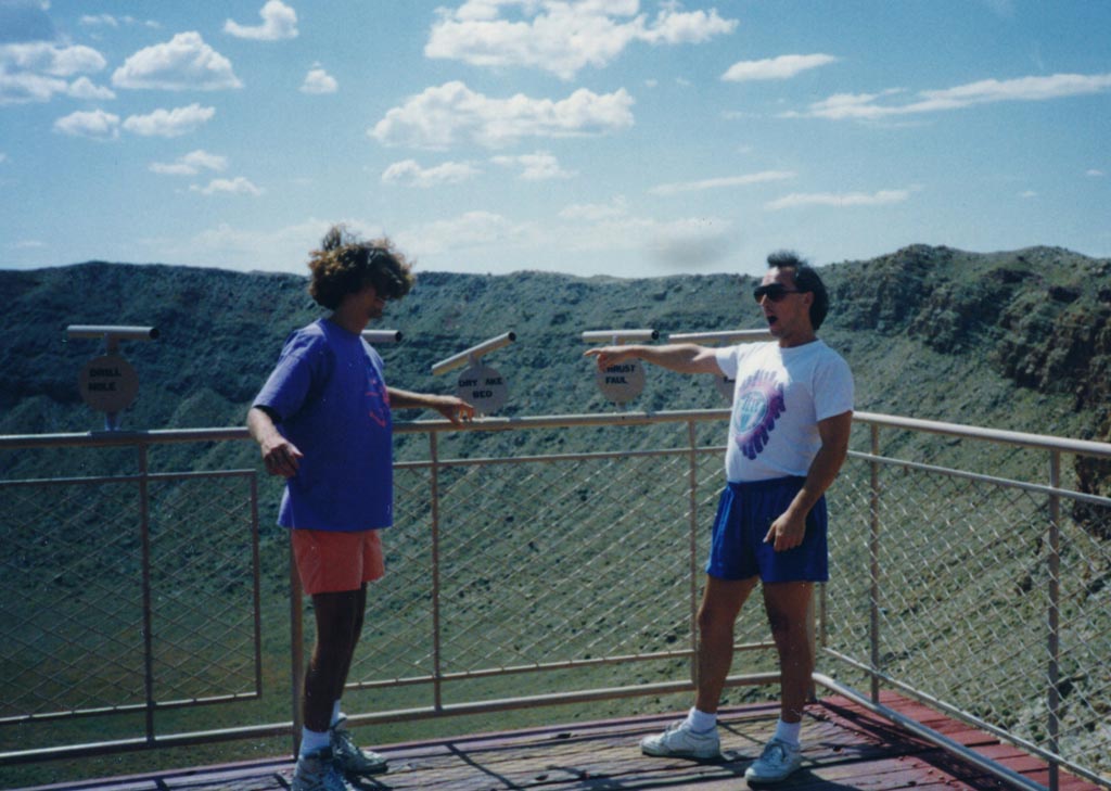 Meteor Crater National Landmark in Arizona