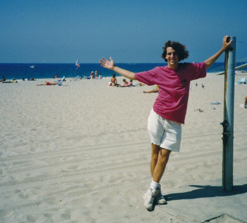 Joe at Redondo Beach. Showing he made it to California.
