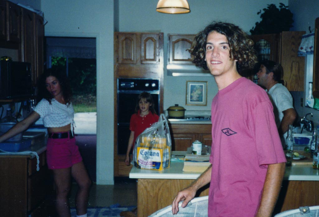 At Stephanie's house in Malibu, California (End of the line)