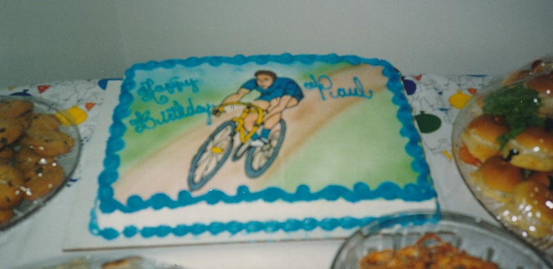 June 12, 1993 - My 32nd birthday cake