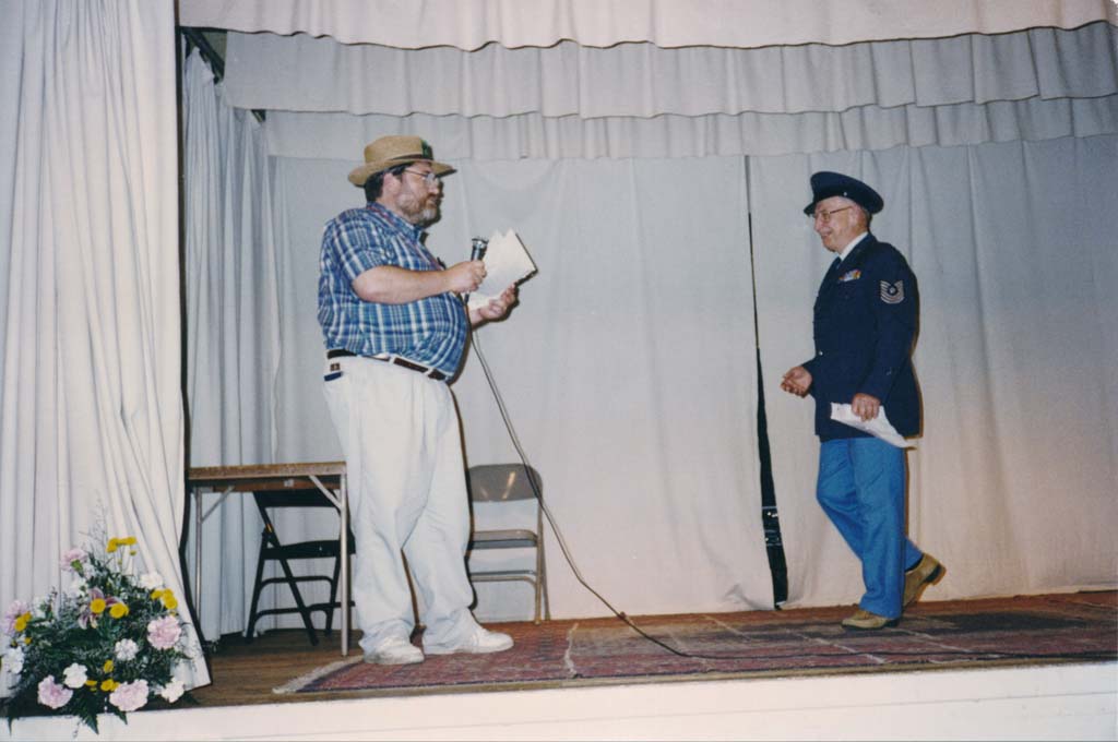 1997 - Walt in skit at West Denmark Family Camp